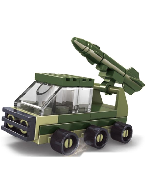 Конструктор Армия «Ракетница», 21 деталь в пакете