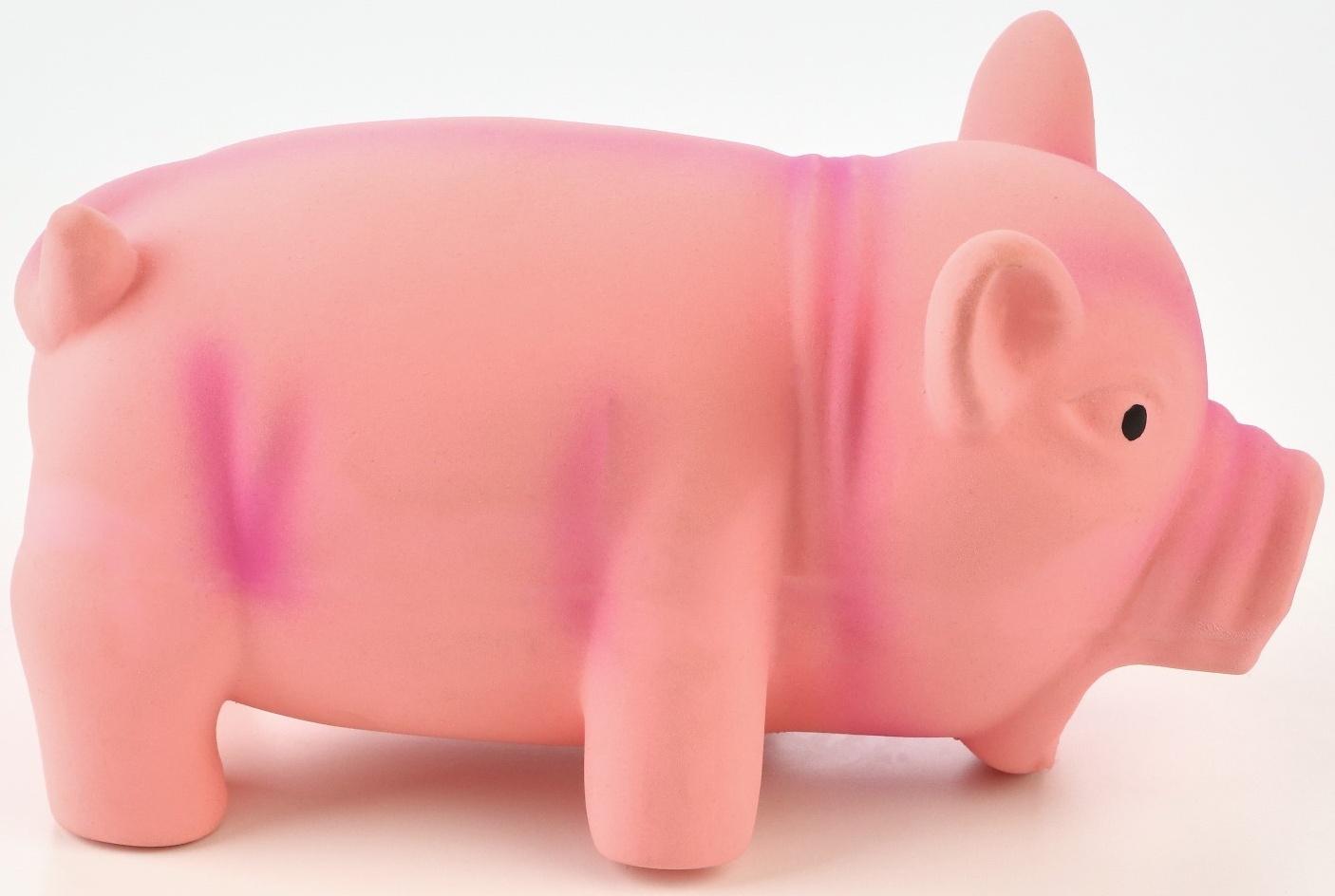 Игрушка хрюкающая для собак из латекса 