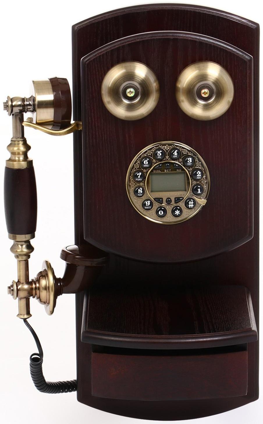 Ретро-телефон настенный, 45 х 19 см