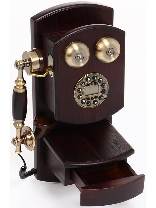 Ретро-телефон настенный, 45 х 19 см