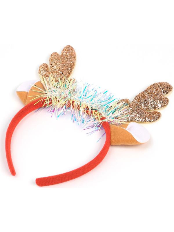 Карнавальный ободок «Рожки» с ушками