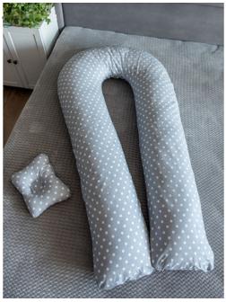 Подушка для беременных «U Комфорт» и подушка для младенцев «Малютка», принт Звездная