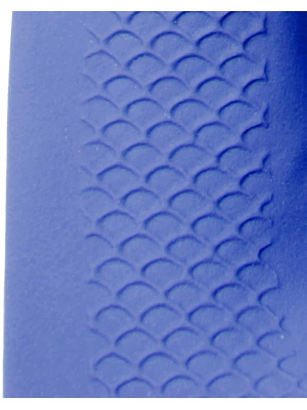 Перчатки латексные многоразовые синие, размер XL