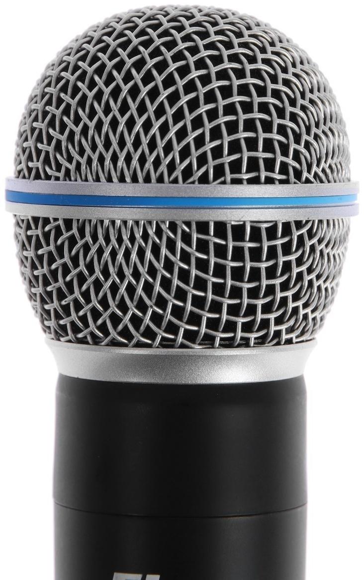 Микрофон для караоке ELTRONIC 10-03, беспроводной, приемник, черный