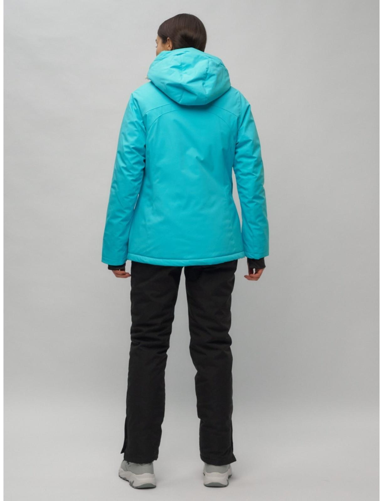 Костюм горнолыжный женский, размер 42, цвет голубой