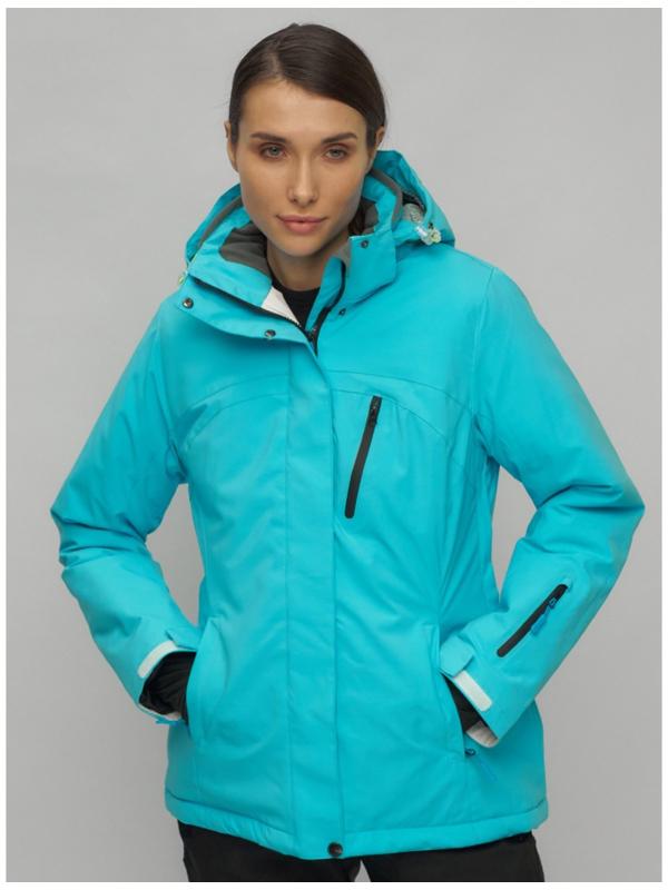 Костюм горнолыжный женский, размер 42, цвет голубой