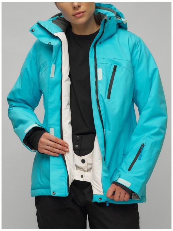 Костюм горнолыжный женский, размер 42, цвет голубой