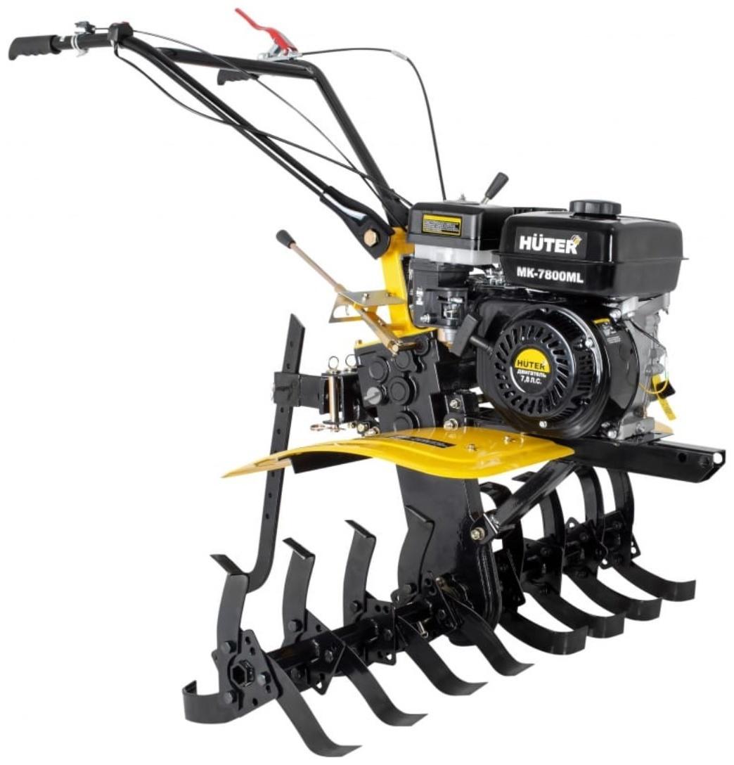 Мотоблок Huter МК-7800PL BIG FOOT, бензиновый, 7.8 л/с, 100 см, 5.74 кВт, 3.6 л, 4 скорости   984167