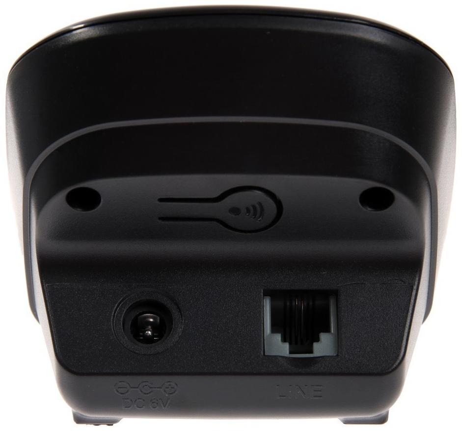 Радиотелефон DECT Maxvi GA-01, Caller ID, интерком, спикерофон, АОН, конференц-связь, черный