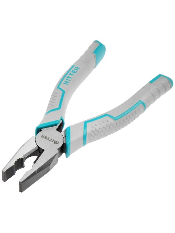 Плоскогубцы Ritter Profi HT320116 комбинированные, сталь CrV, 2К рукоятка 160 мм