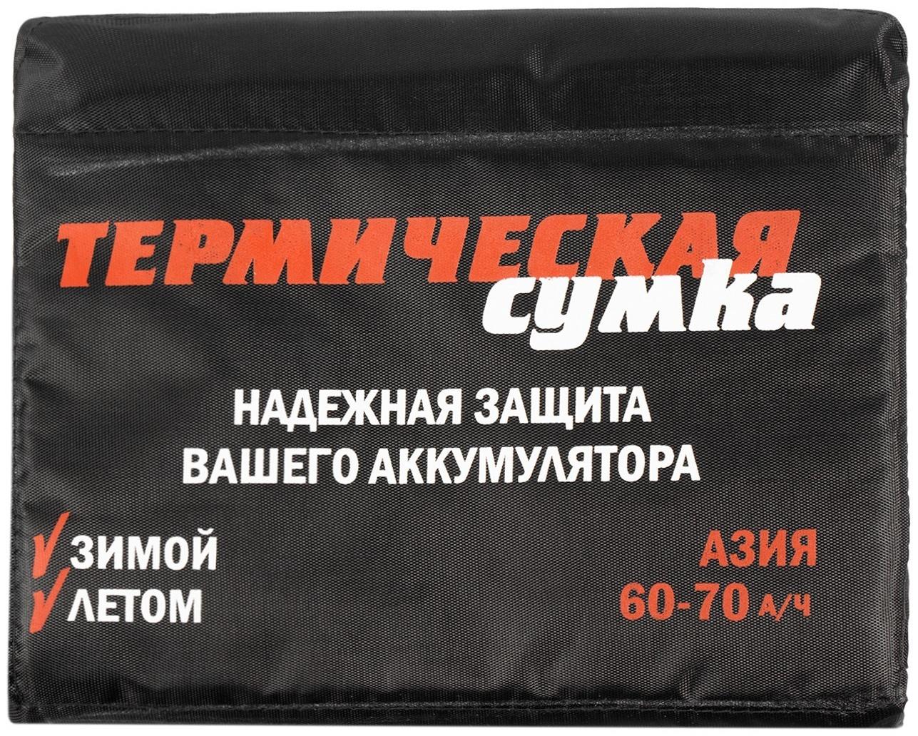 Термосумка для аккумулятора Азия, 60 - 70 А/ч, 26 х 17 х 22,5 см
