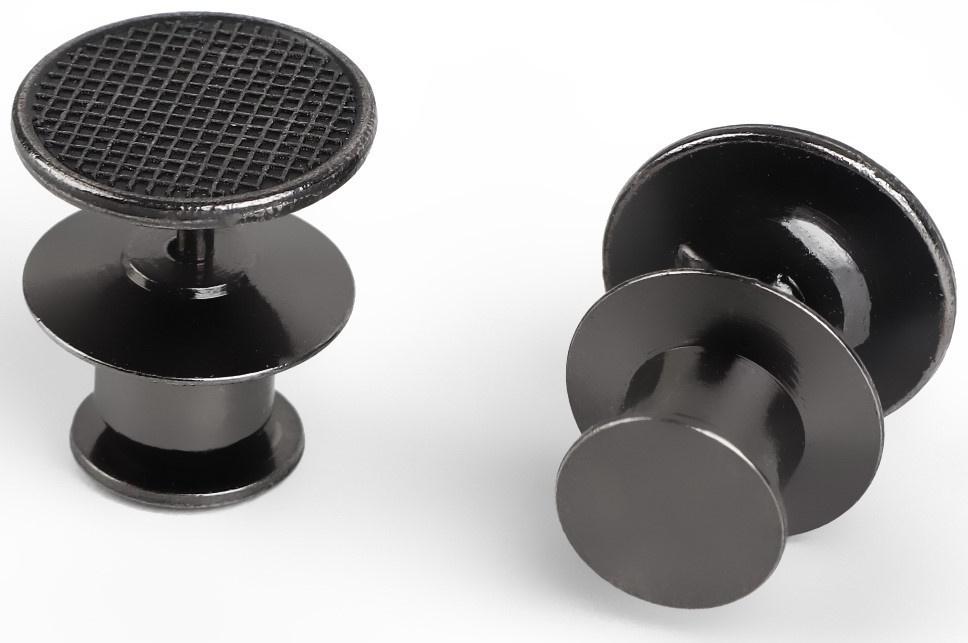 Крючок для сужения пояса, 1 шт = 10 частей, 5 × 5 см, цвет чёрный