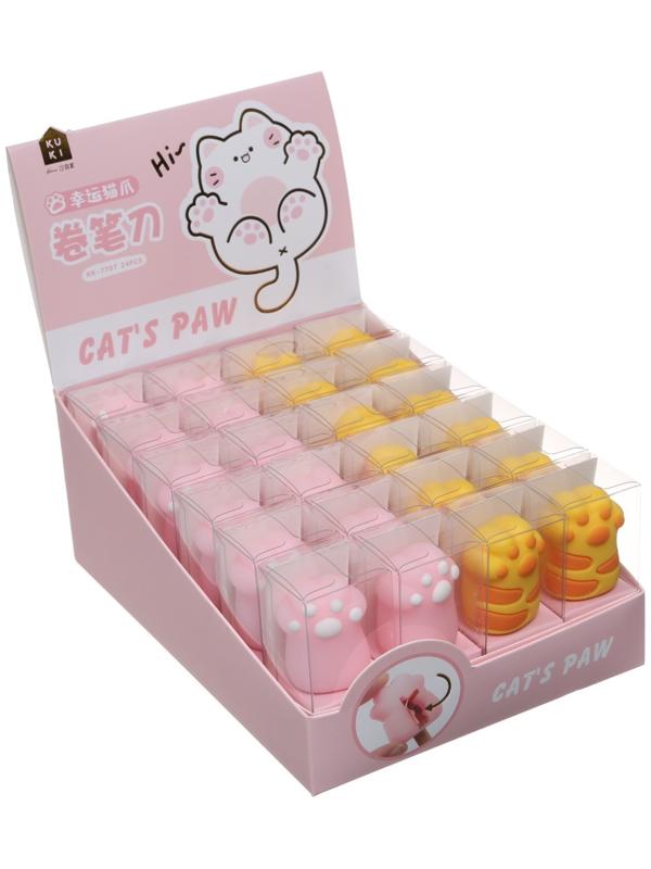 Точилка Кошачья лапка МИКС