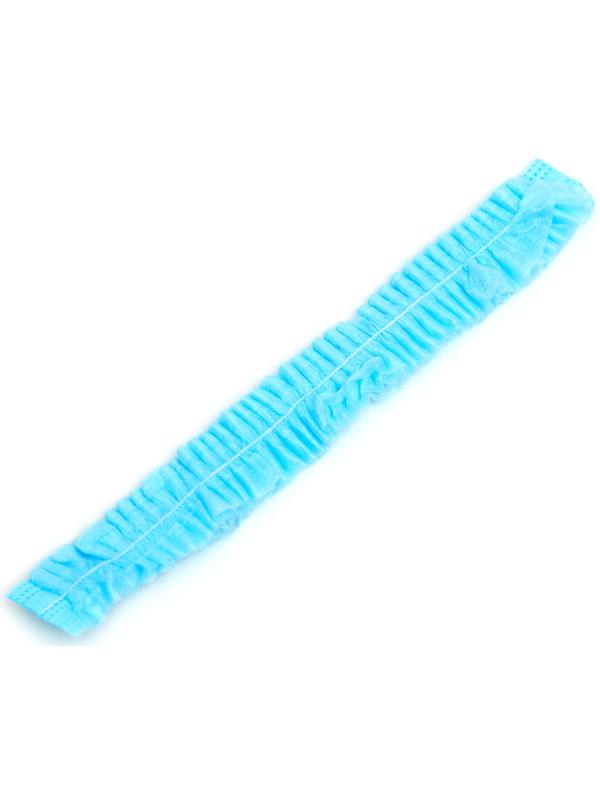 Шапочка медицинская Шарлотта голубая 12 гр/м р-р 54-56 см 50 пар/уп