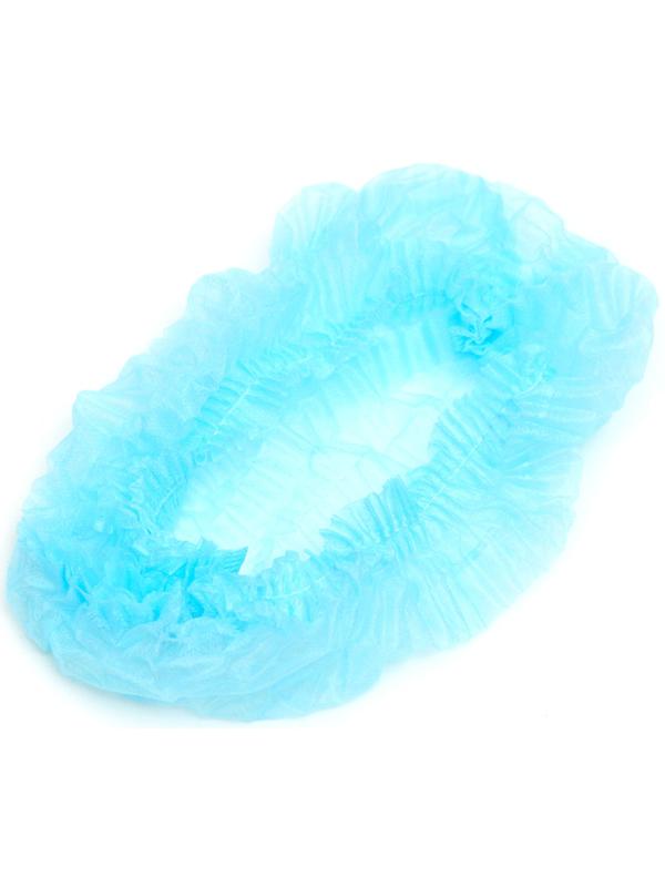 Шапочка медицинская Шарлотта голубая 12 гр/м р-р 54-56 см 50 пар/уп