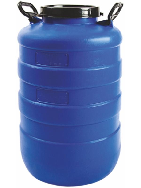 Фляга-бочка пищевая, 50 л, горловина 18,8 см, синяя