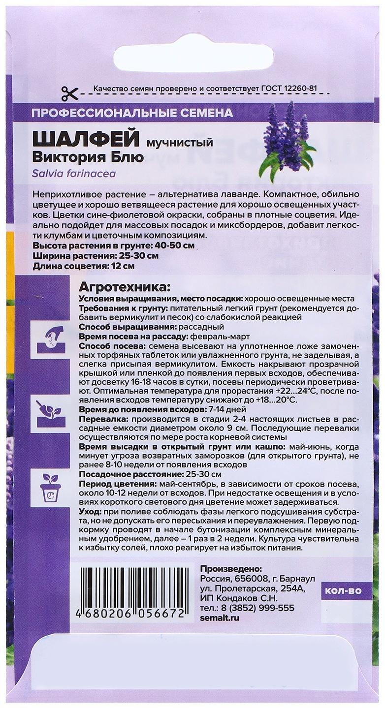 Семена Шалфей 