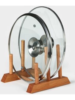 Подставка - сушилка для разделочных досок и посуды Adelica, 13×17×13 см, пропитано минеральным маслом, бук