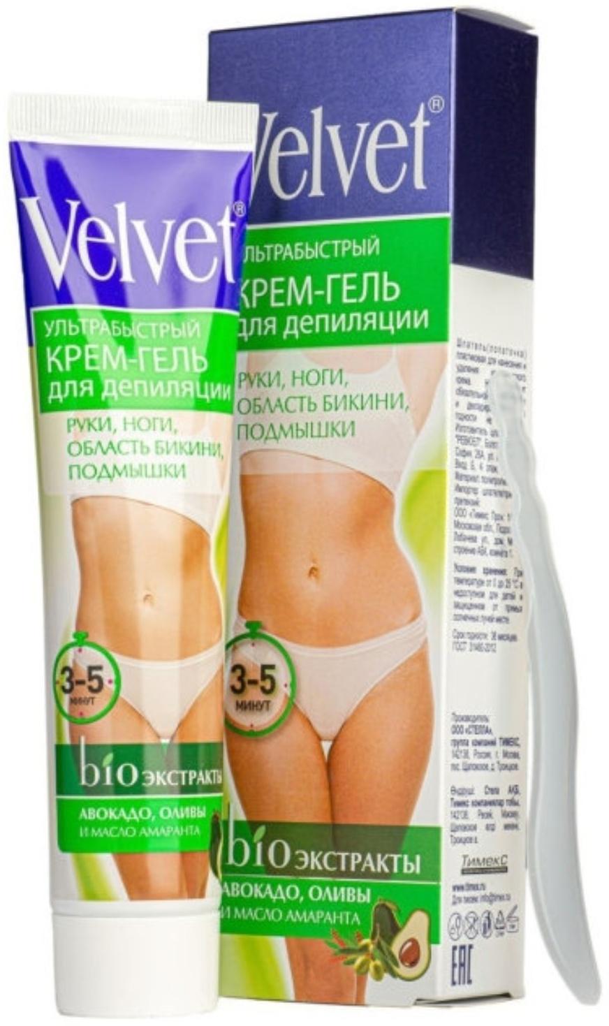 Крем-гель для депиляции ультрабыстрый, 125 мл