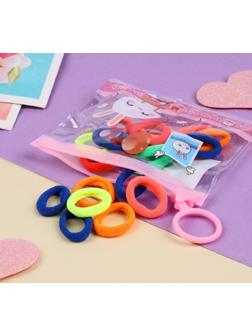 Резинка для волос «Непоседа» (набор 20 шт) колор, 2,5 см, микс