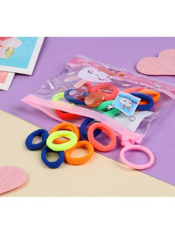 Резинка для волос «Непоседа» (набор 20 шт) колор, 2,5 см, микс