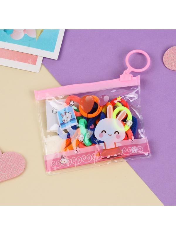 Резинка для волос «Непоседа» (набор 20 шт) колор, 2,5 см, микс