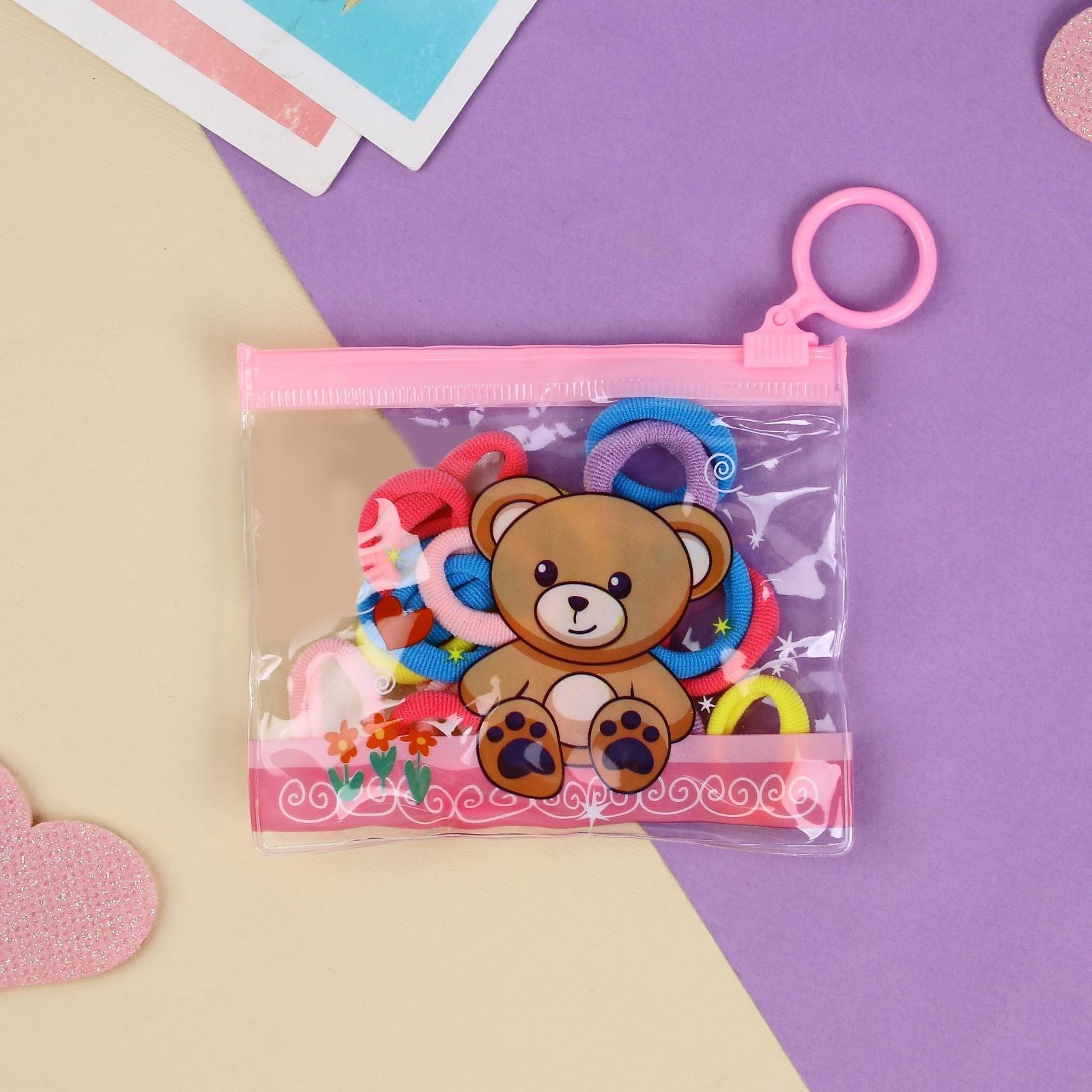 Резинка для волос «Непоседа» (набор 20 шт) колор ассорти, 2,5 см, микс