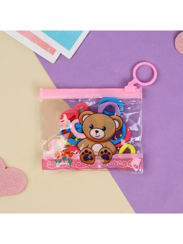 Резинка для волос «Непоседа» (набор 20 шт) колор ассорти, 2,5 см, микс