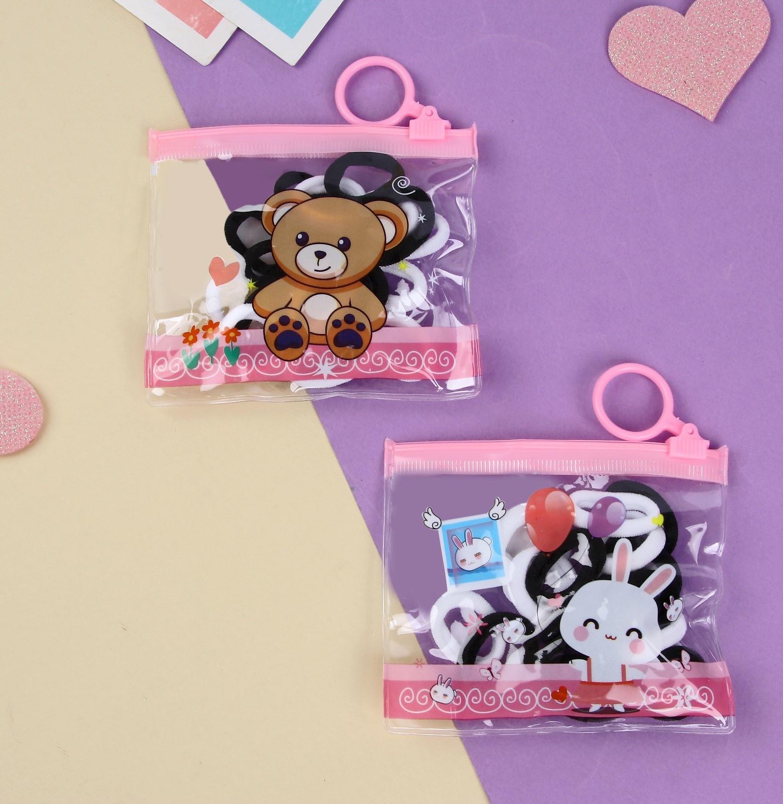 Резинка для волос «Непоседа» (набор 20 шт) чб, 2,5 см, микс