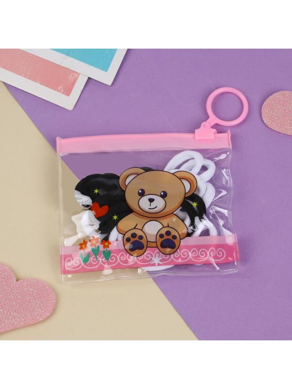 Резинка для волос «Непоседа» (набор 20 шт) чб, 2,5 см, микс