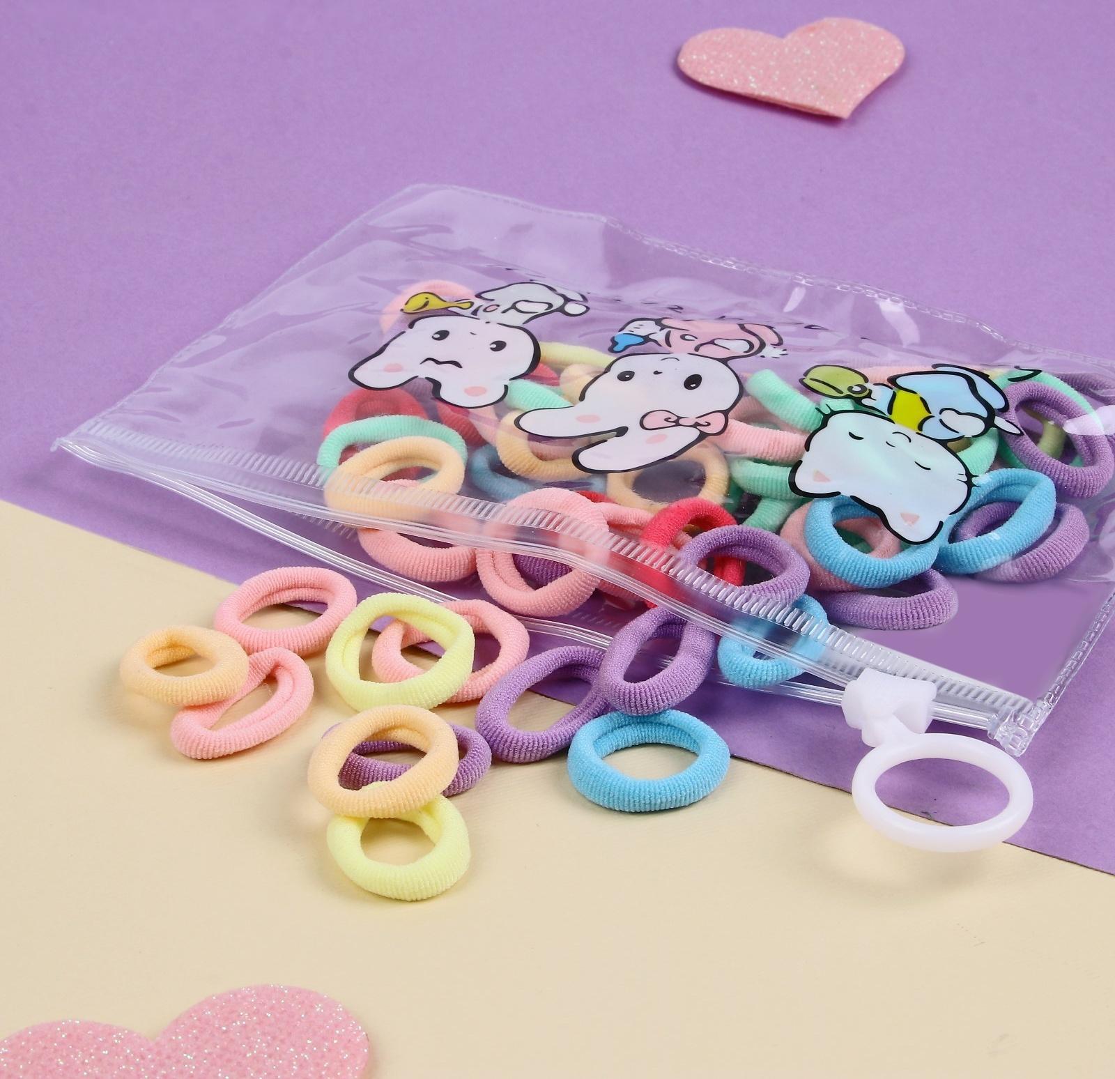 Резинка для волос «Непоседа» (набор 60 шт) ассорти, 2 см, микс