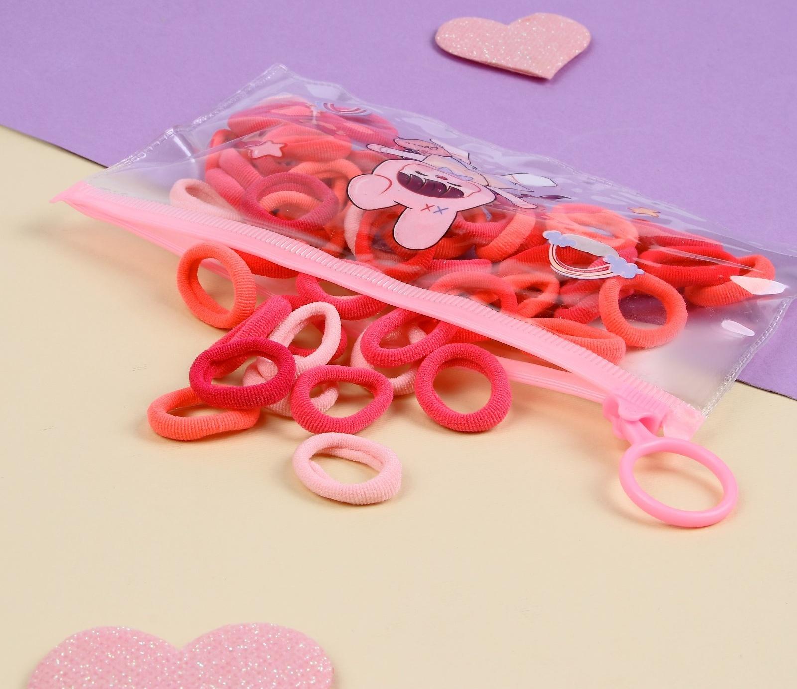 Резинка для волос «Непоседа» (набор 60 шт) яркость, 2 см, микс