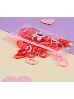 Резинка для волос «Непоседа» (набор 60 шт) яркость, 2 см, микс