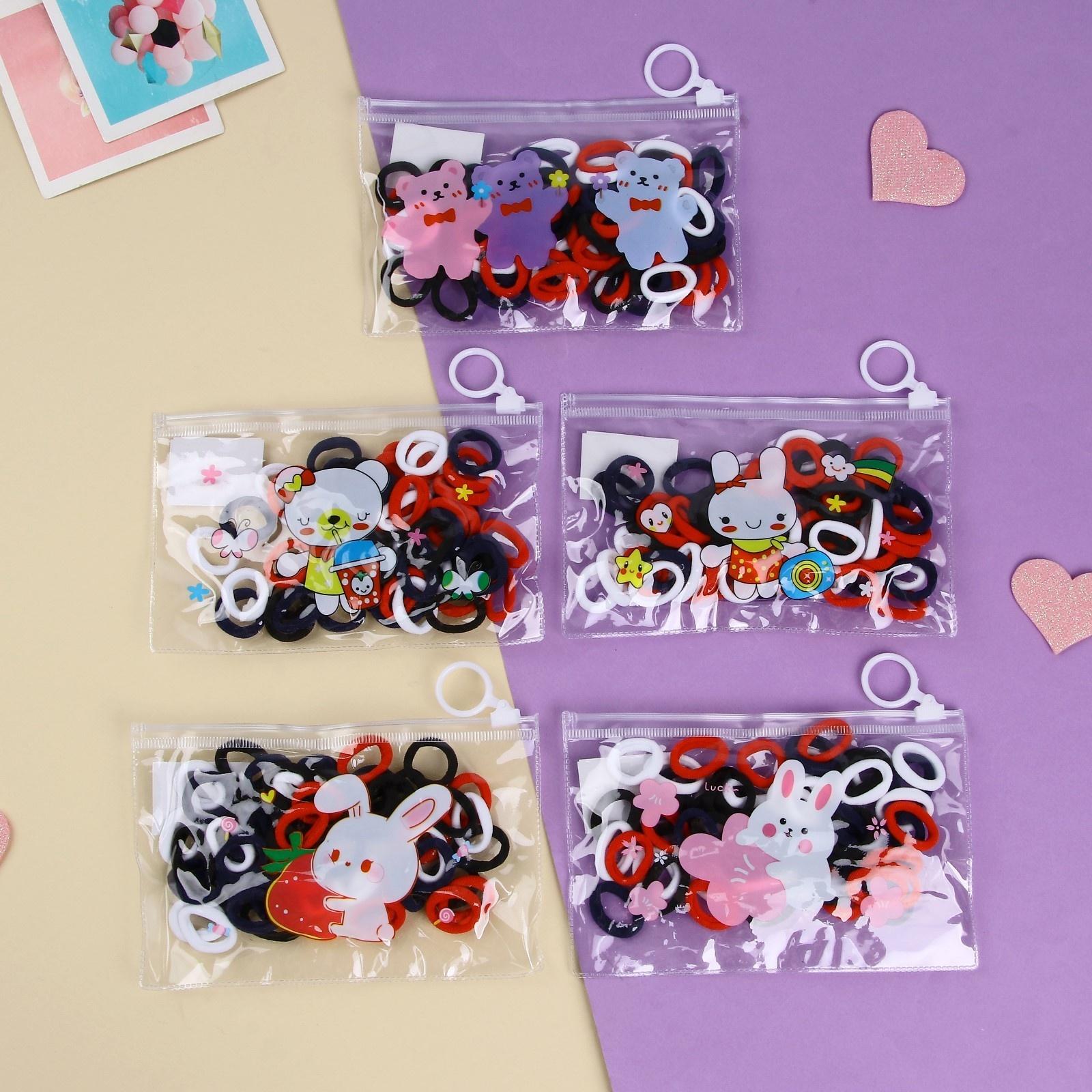 Резинка для волос «Непоседа» (набор 60 шт) классика, 2 см, микс