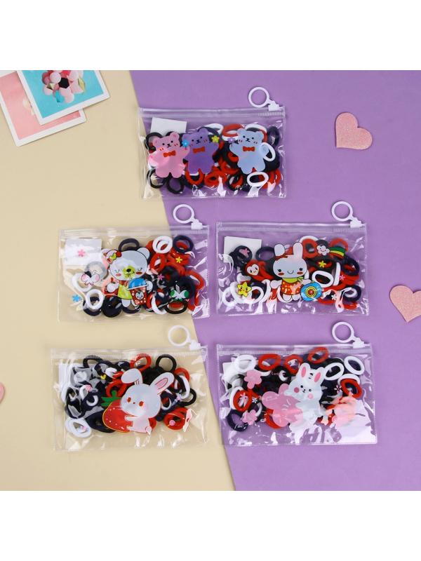 Резинка для волос «Непоседа» (набор 60 шт) классика, 2 см, микс