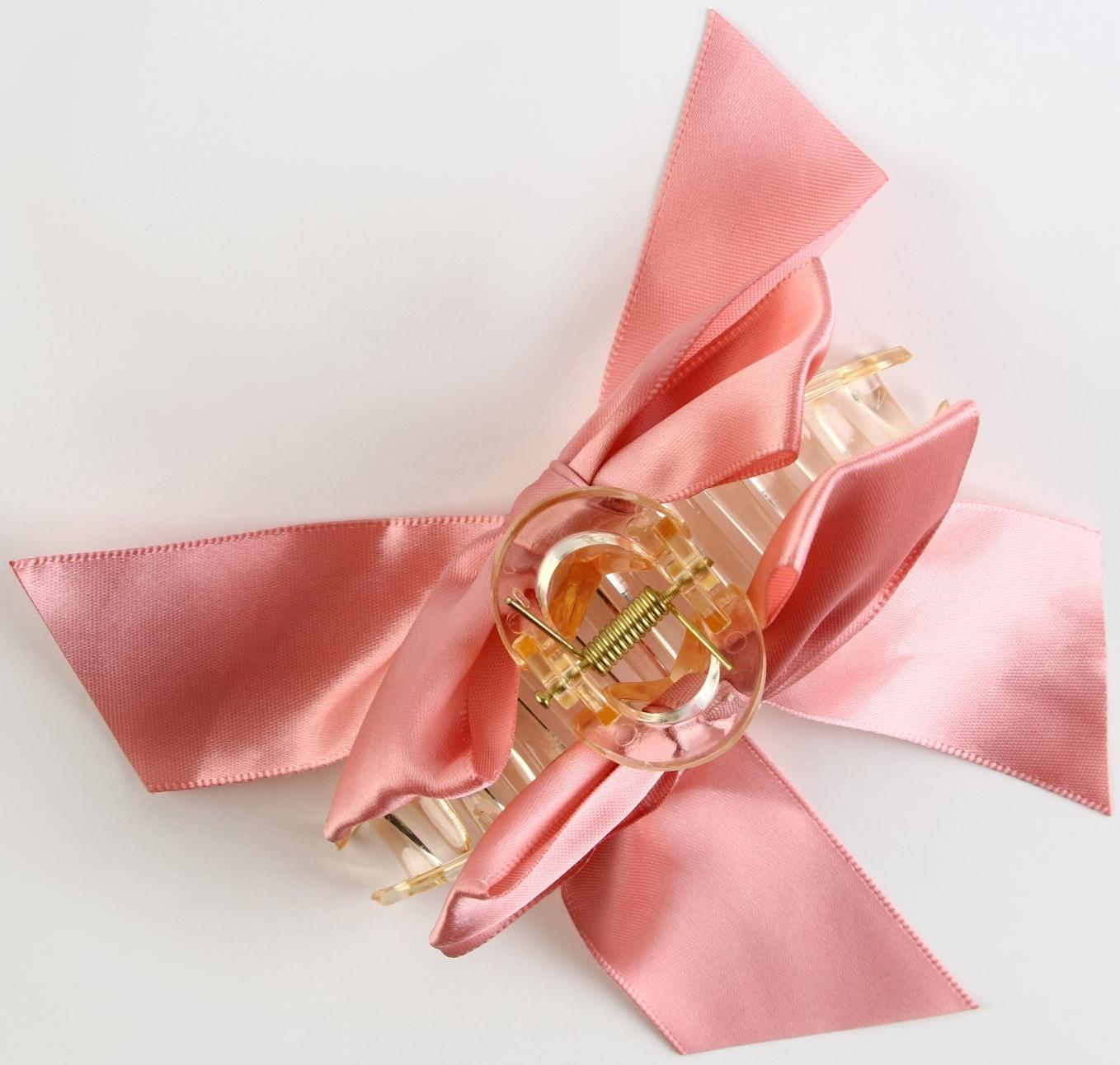 Краб для волос с бантом 