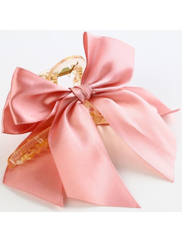 Краб для волос с бантом 