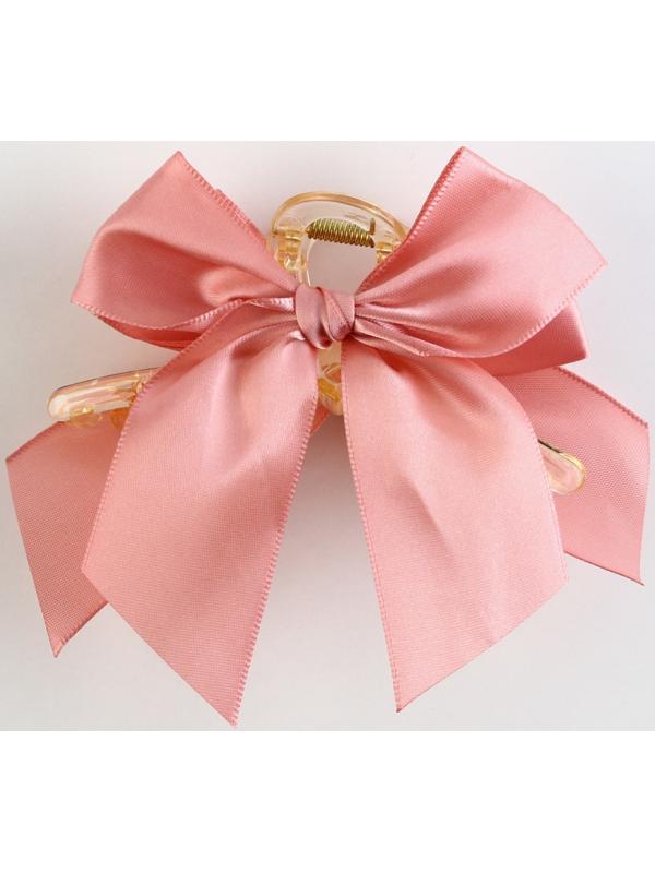 Краб для волос с бантом 