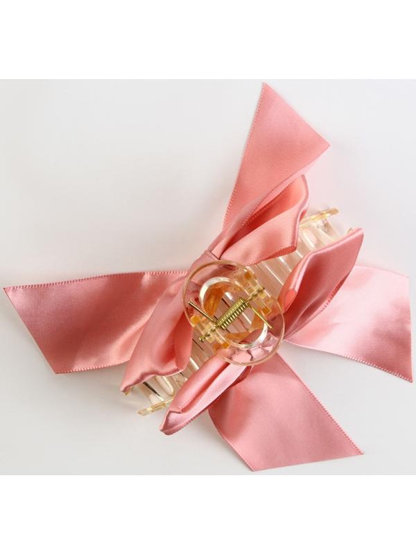 Краб для волос с бантом 