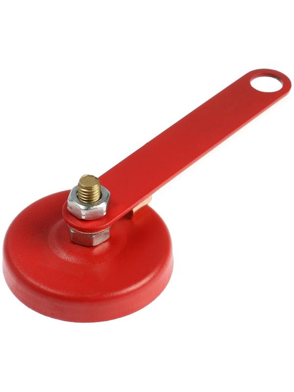 Магнитная клемма заземления для сварки ТУНДРА, 400 А, усилие на отрыв 15 кг