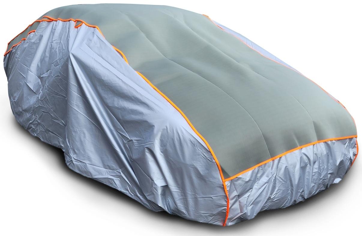 Тент автомобильный с защитой 5 мм, от града, снега, полиэстер, XL, 530×180×120