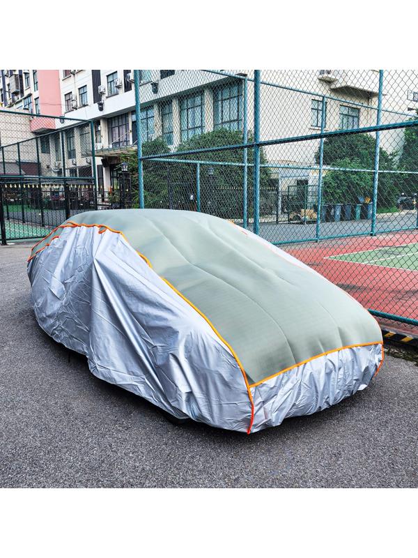 Тент автомобильный с защитой 5 мм, от града, снега, полиэстер, XL, 530×180×120