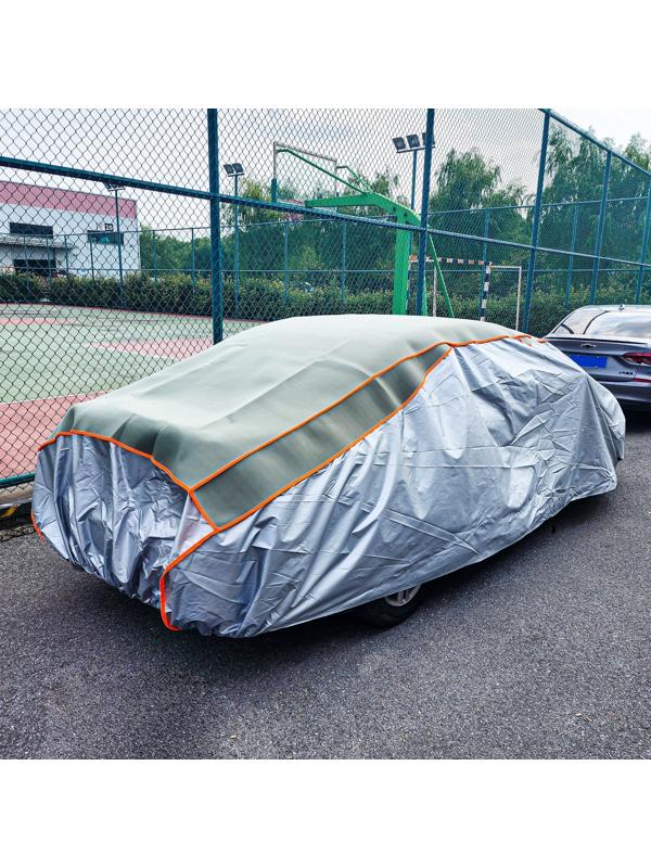 Тент автомобильный с защитой 5 мм, от града, снега, полиэстер, XL, 530×180×120