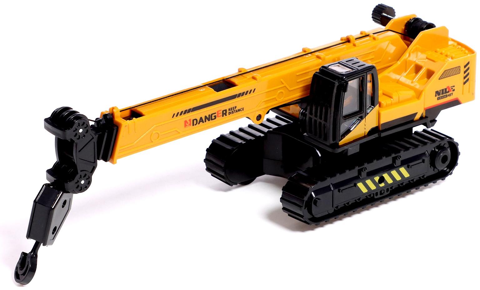 Кран инерционный «Гусеничный», телескопическая стрела