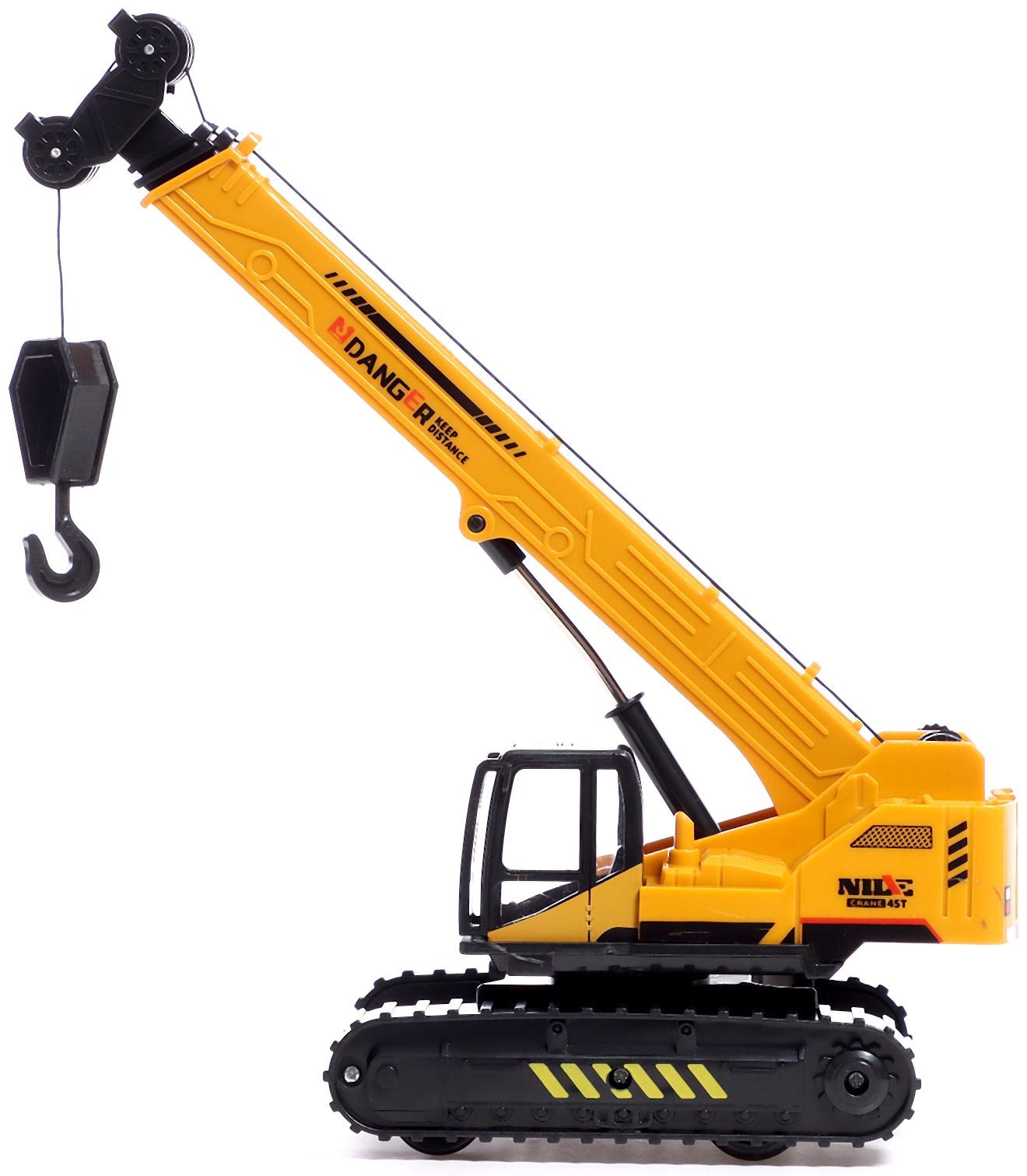 Кран инерционный «Гусеничный», телескопическая стрела