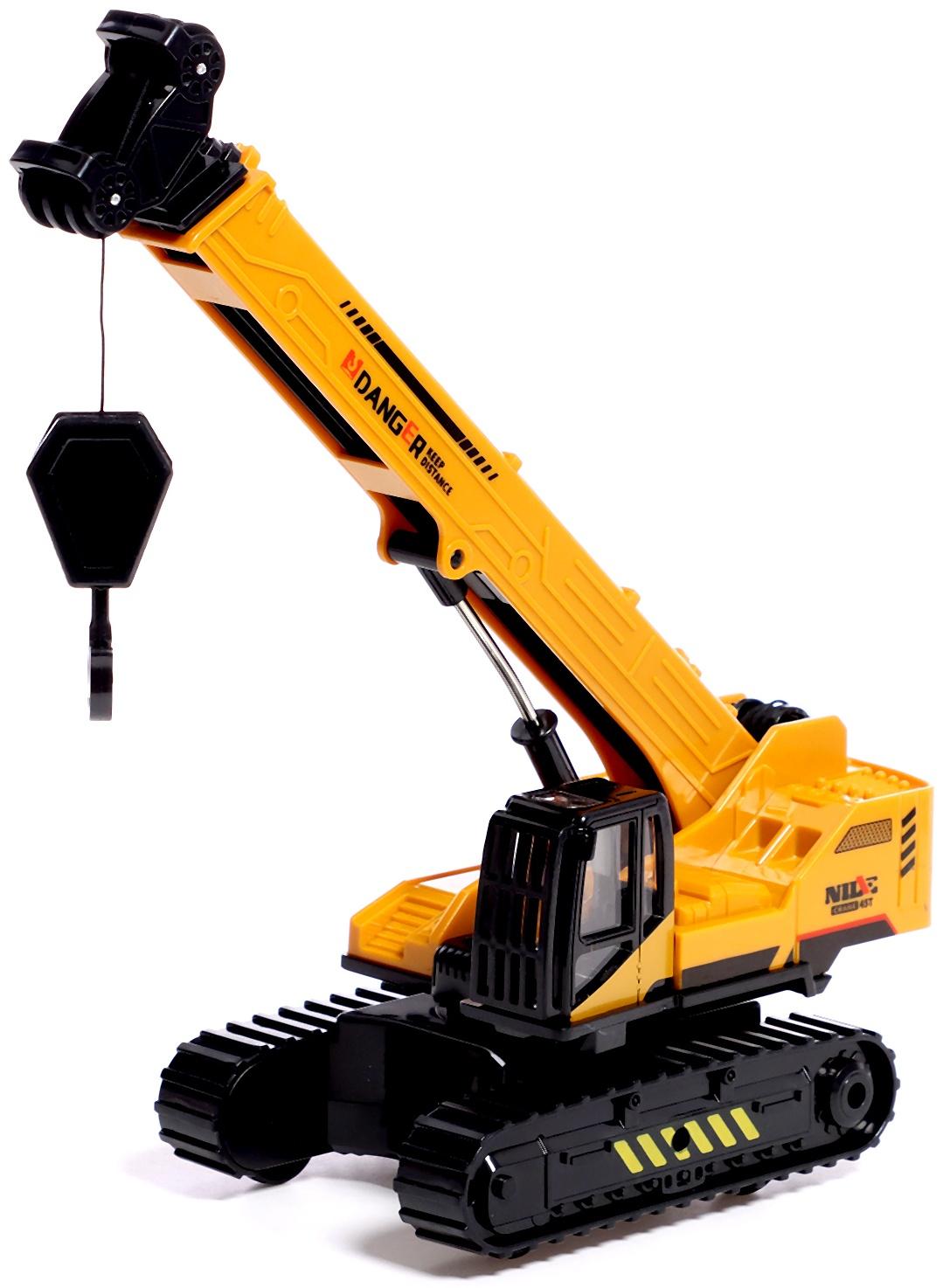 Кран инерционный «Гусеничный», телескопическая стрела