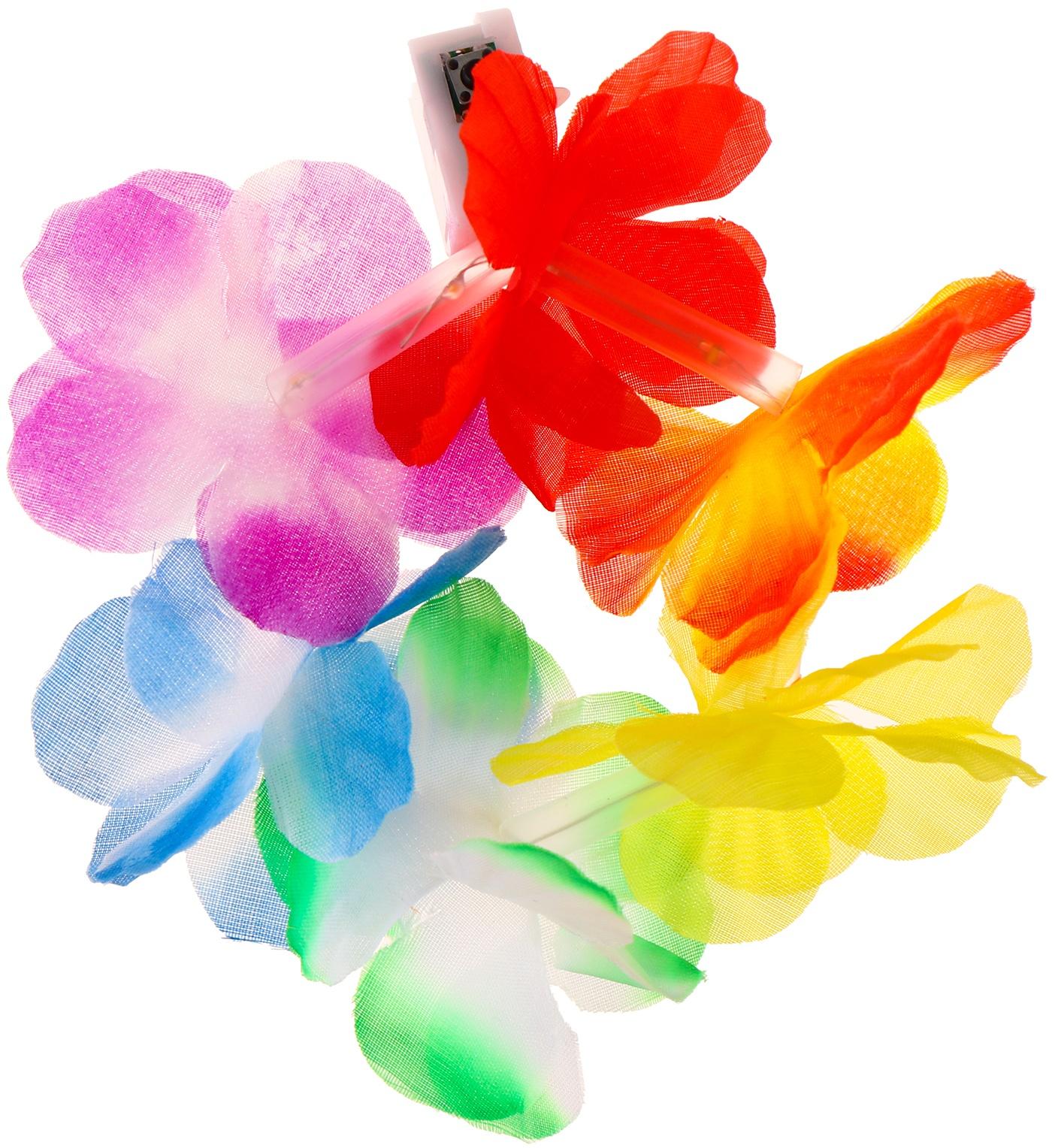 Браслет гавайский световой, 3 режима подсветки