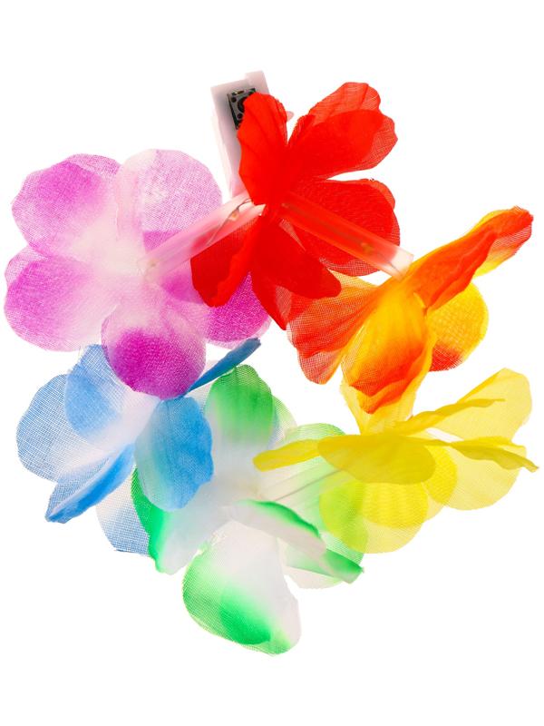 Браслет гавайский световой, 3 режима подсветки