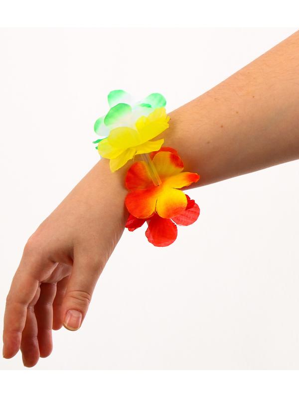 Браслет гавайский световой, 3 режима подсветки