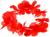 Венок гавайский световой «Алоха», 3 режима подсветки, цвет красный